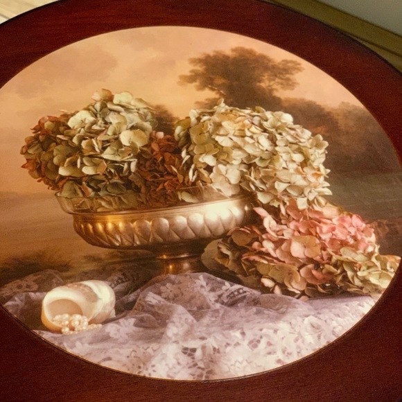 Vintage Western Germany Mahogany hat box - Picture 10 of 14